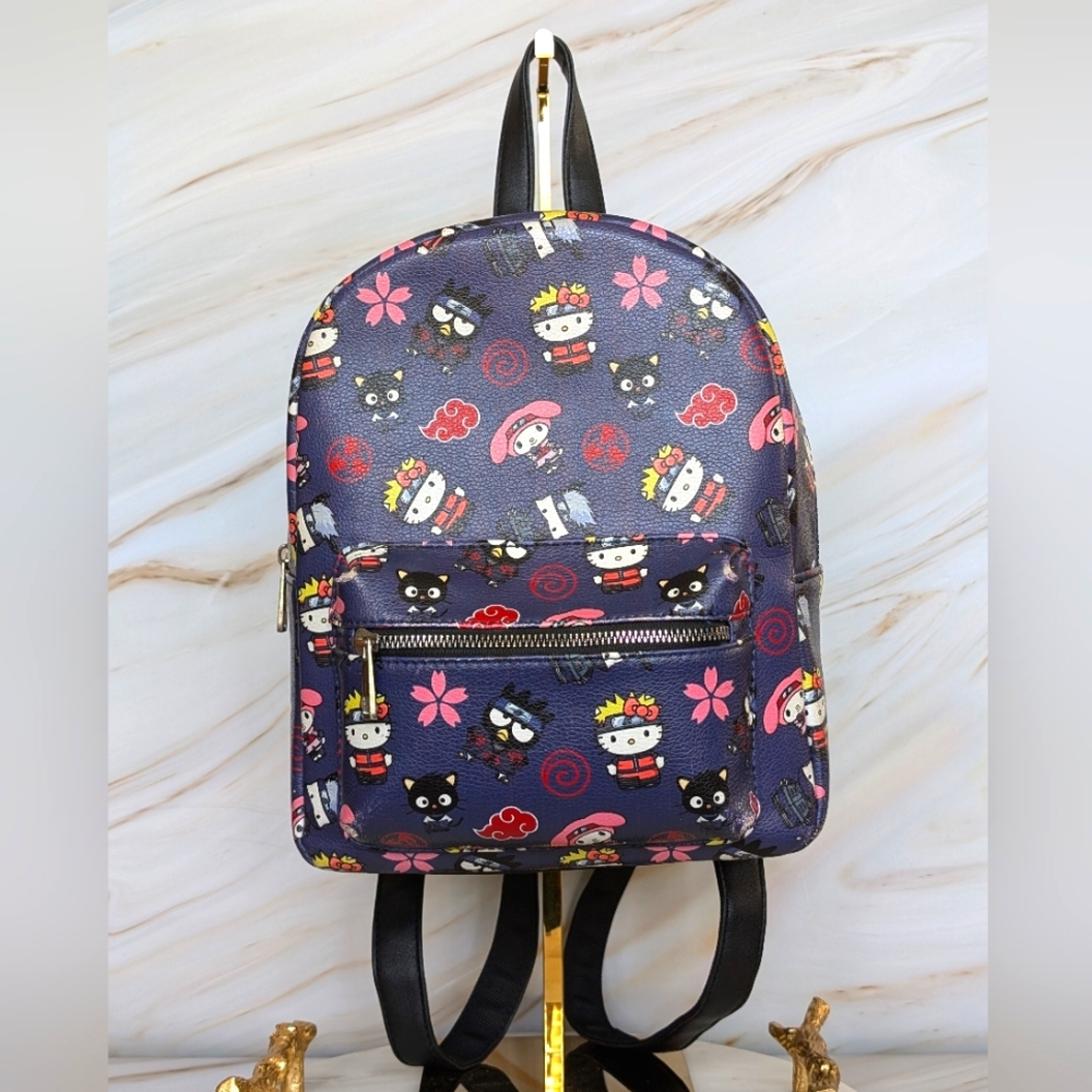 Naruto Shippuden x Hello Kitty And Friends Character Mini Backpack